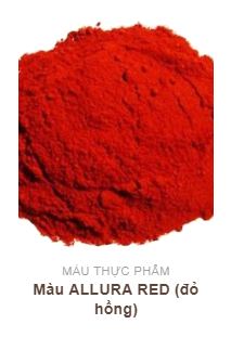 Màu Allura Red (đỏ hồng) - Phụ Gia Thực Phẩm Bắc  - Trung - Nam